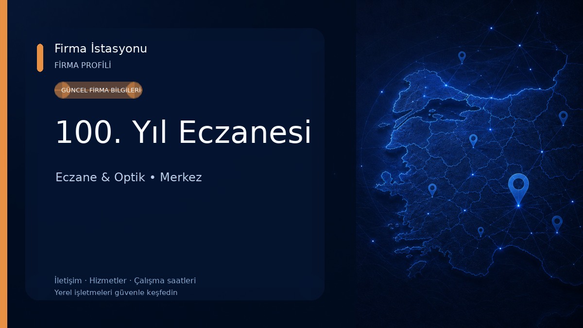 100. Yıl Eczanesi