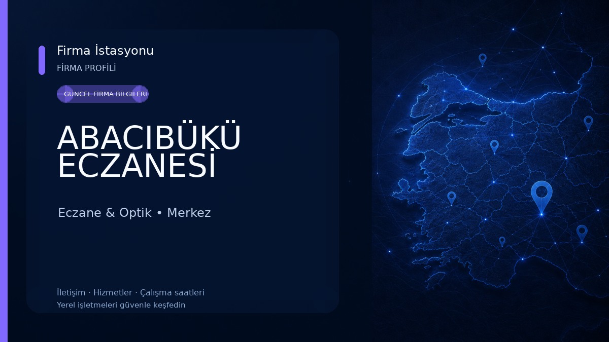 ABACIBÜKÜ ECZANESİ