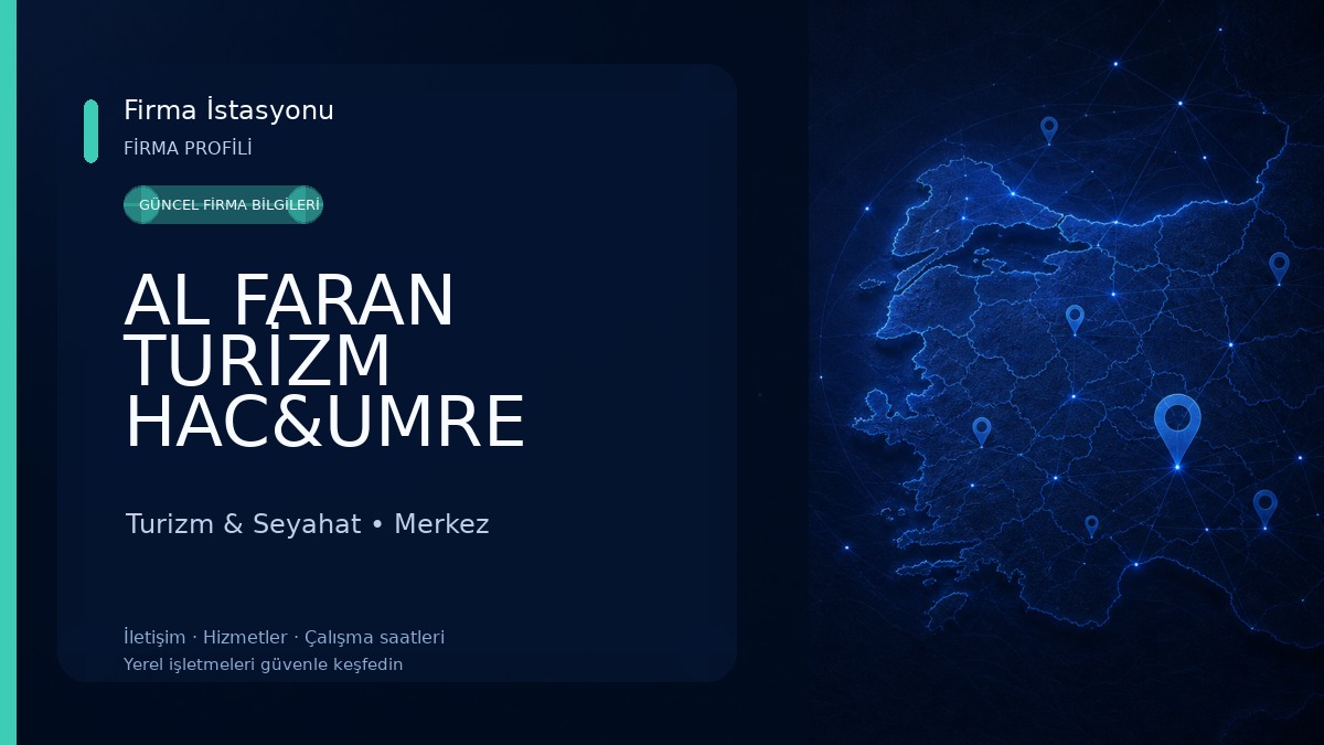 AL FARAN TURİZM HAC&UMRE
