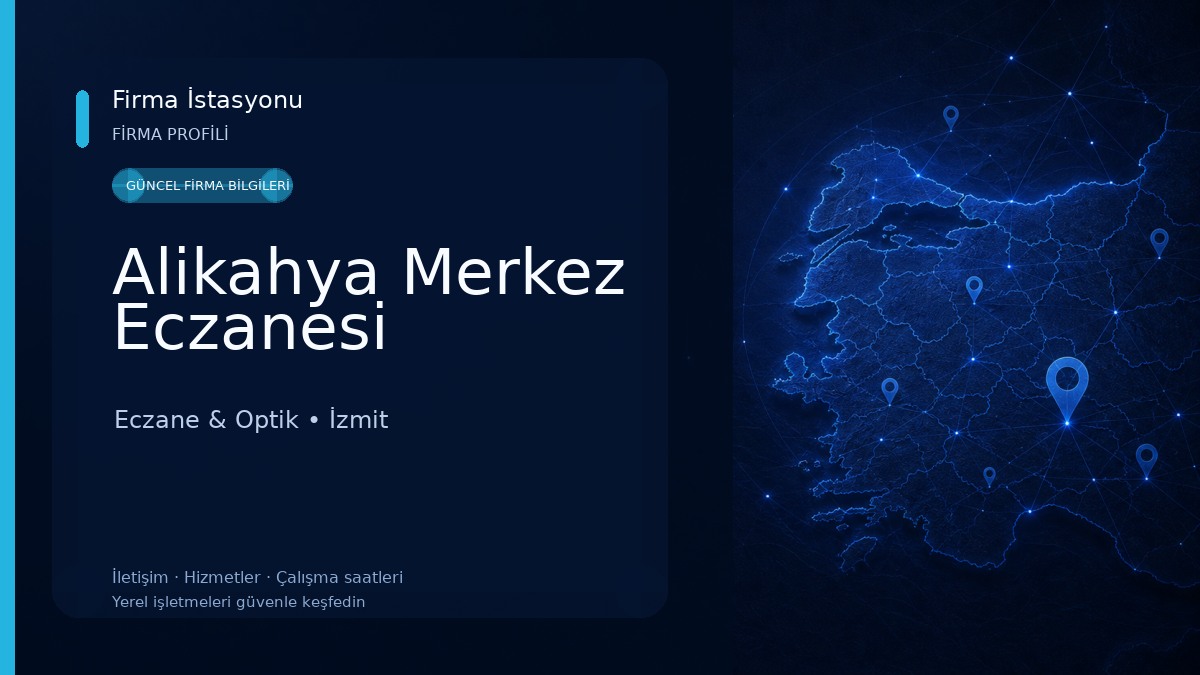Alikahya Merkez Eczanesi