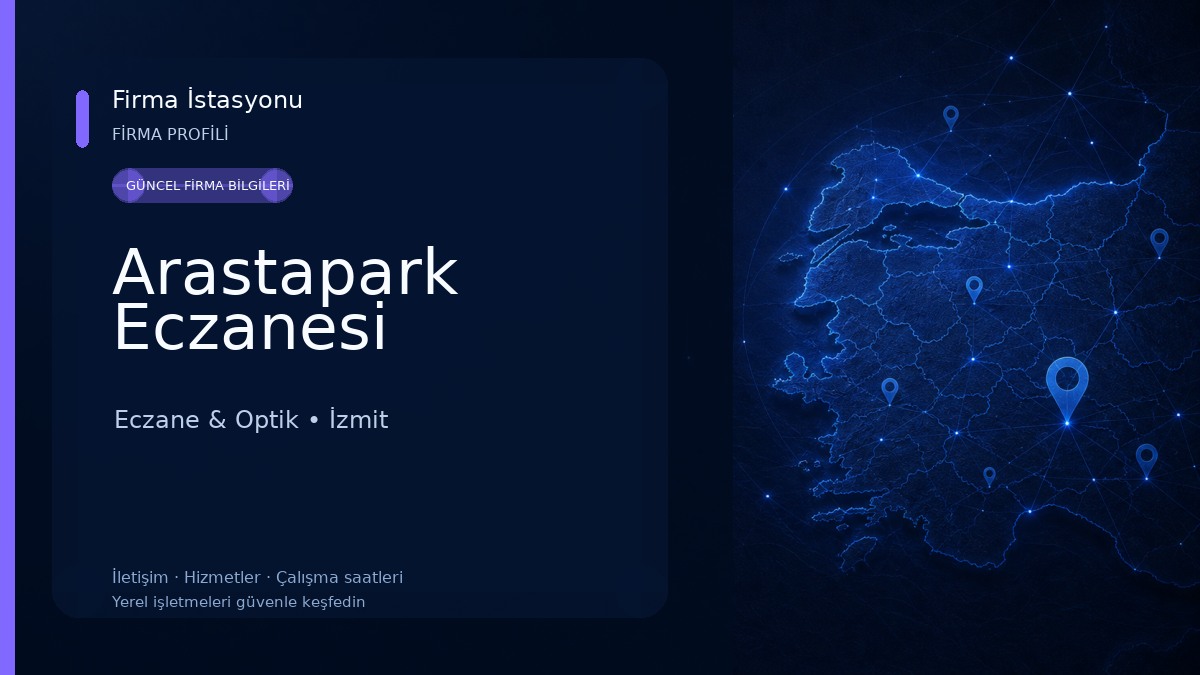 Arastapark Eczanesi Eczane & Optik