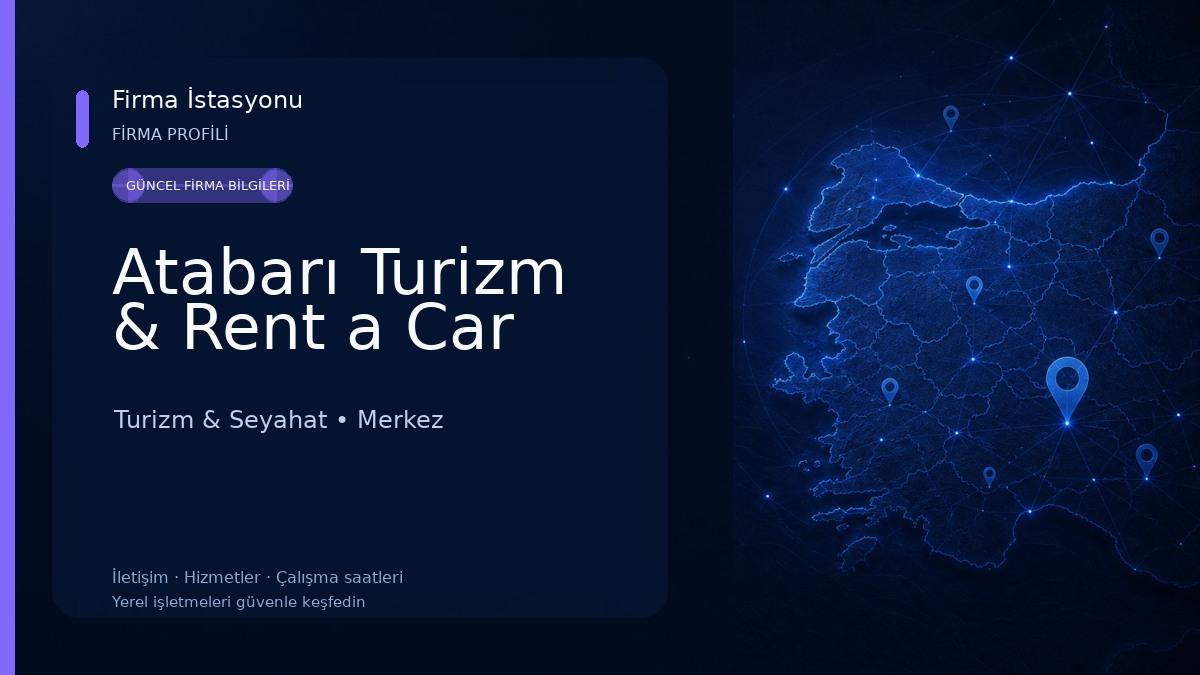 Atabarı Turizm & Rent a Car