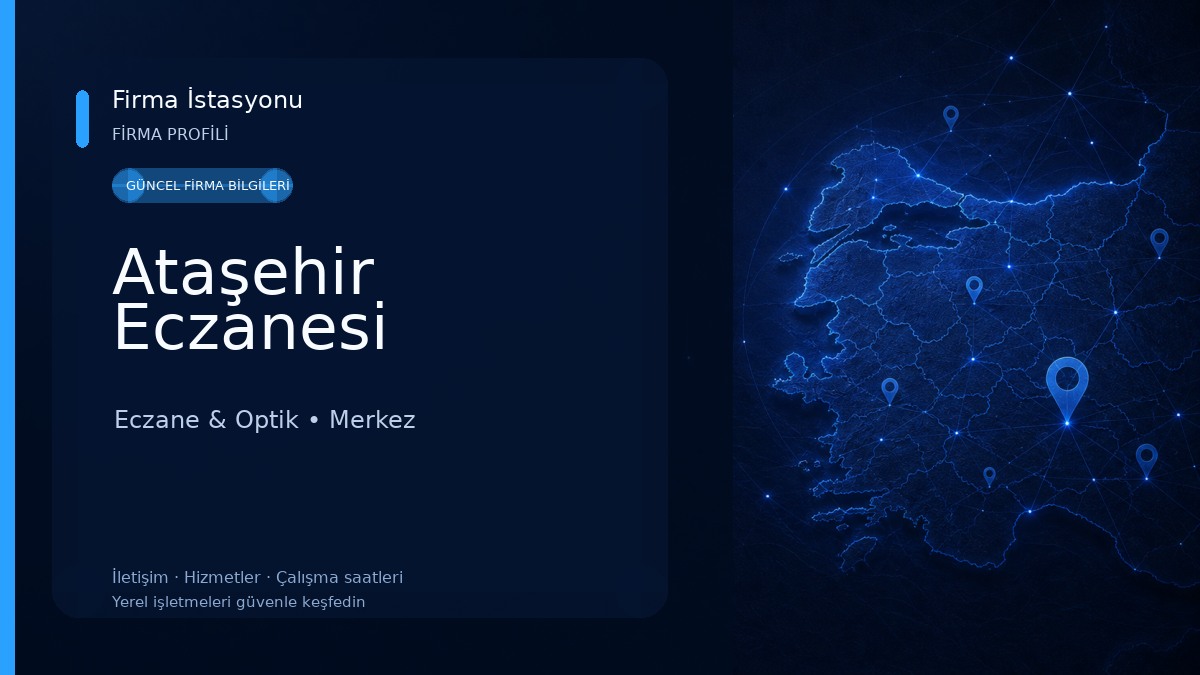 Ataşehir Eczanesi Eczane & Optik