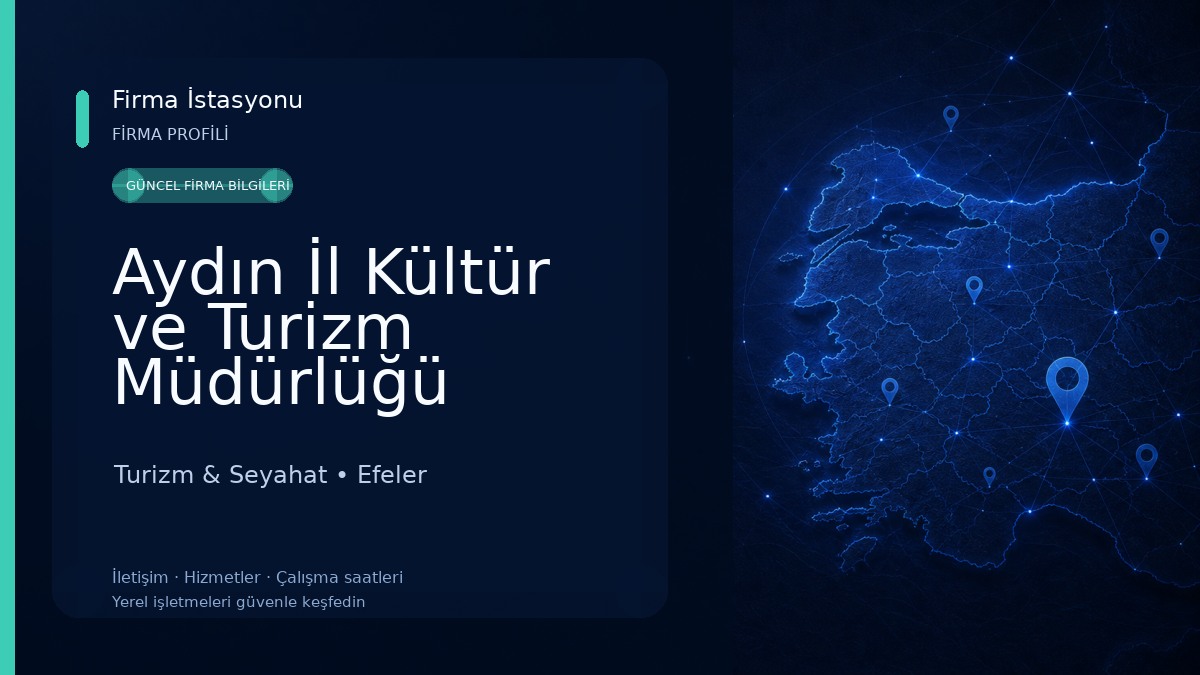 Aydın İl Kültür ve Turizm Müdürlüğü Turizm & Seyahat