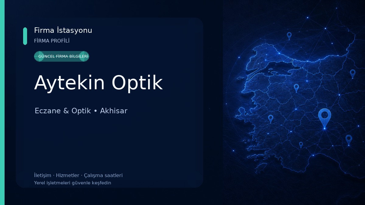 Aytekin Optik Eczane & Optik
