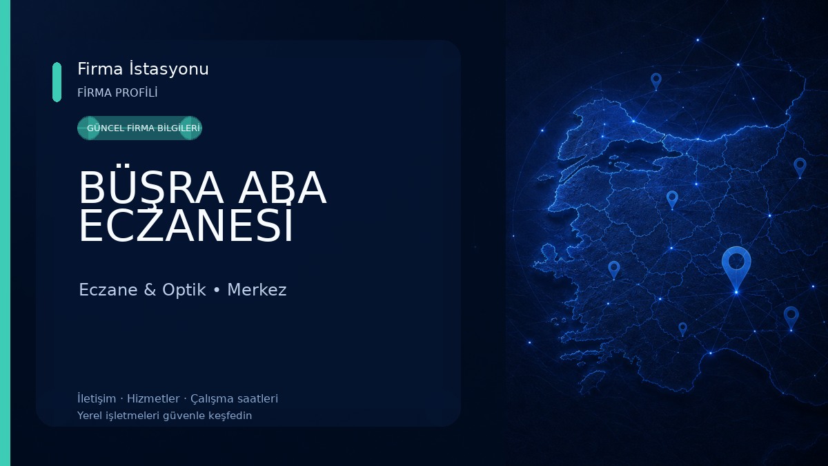 BÜŞRA ABA ECZANESİ