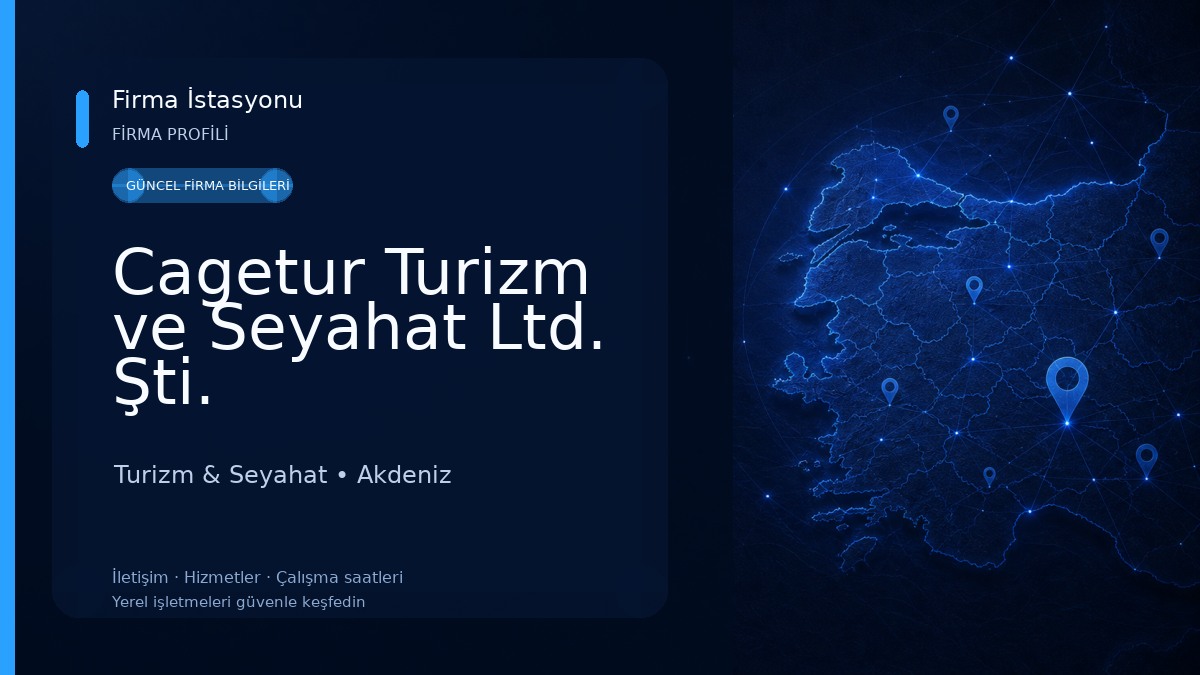Cagetur Turizm ve Seyahat Ltd. Şti.