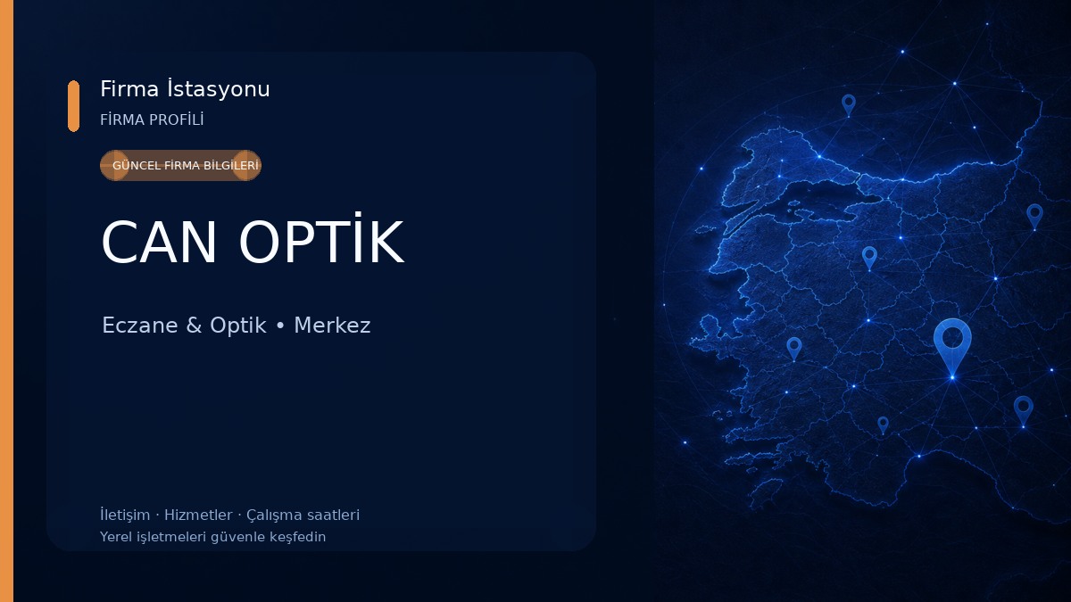CAN OPTİK