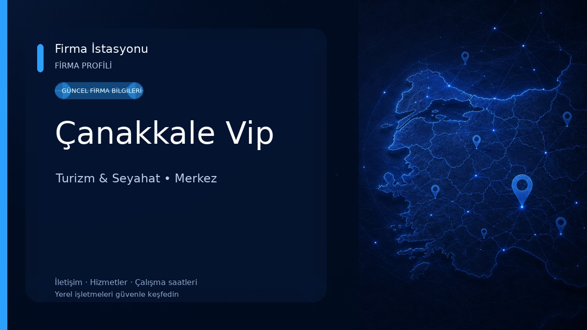 Çanakkale Vip