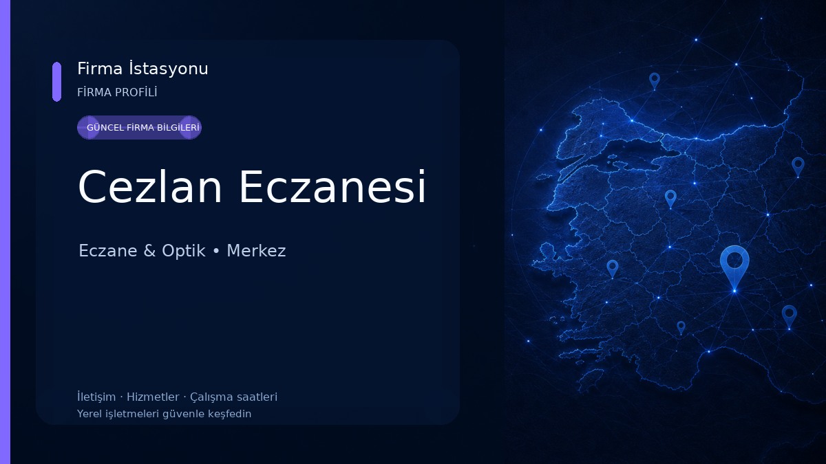 Cezlan Eczanesi Eczane & Optik