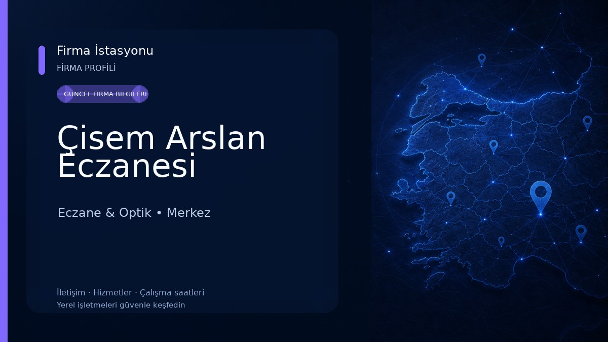 Çisem Arslan Eczanesi