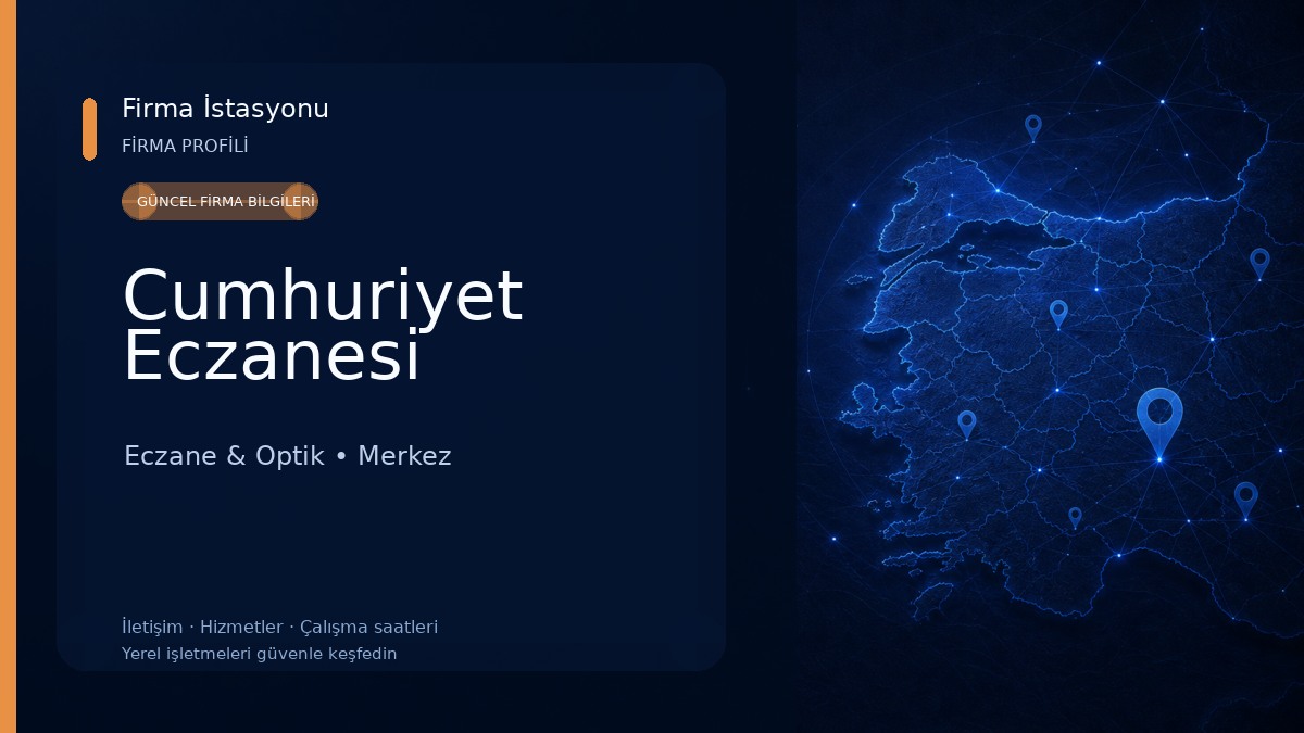 Cumhuriyet Eczanesi