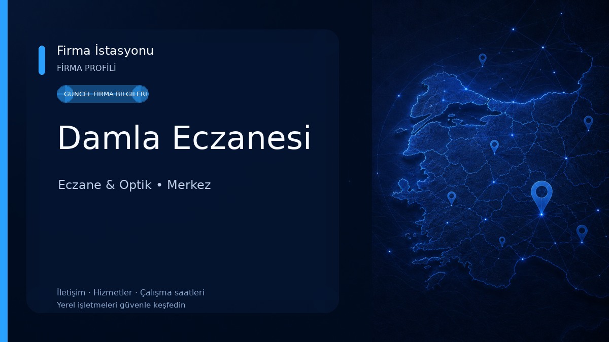 Damla Eczanesi Eczane & Optik