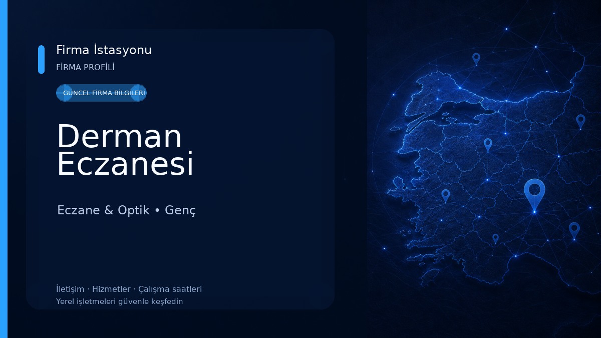 Derman Eczanesi Eczane & Optik