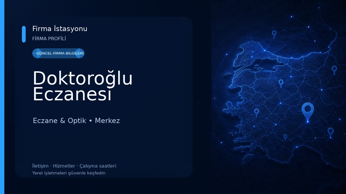 Doktoroğlu Eczanesi