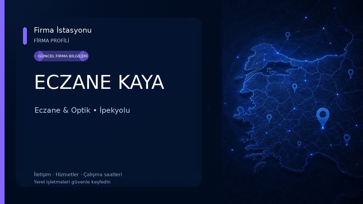 ECZANE KAYA Eczane & Optik
