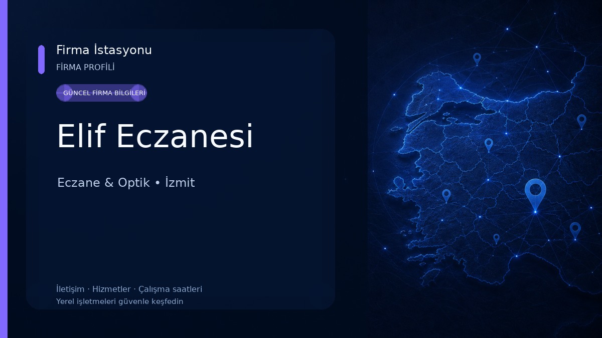 Elif Eczanesi Eczane & Optik