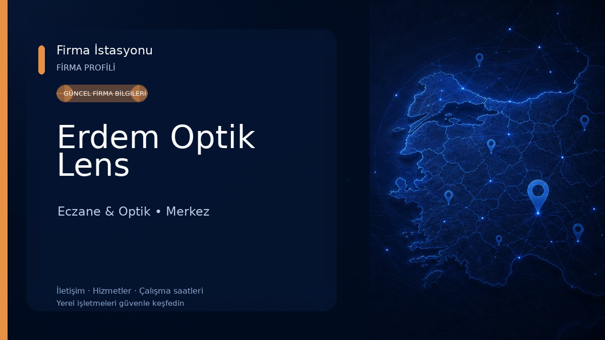 Erdem Optik Lens