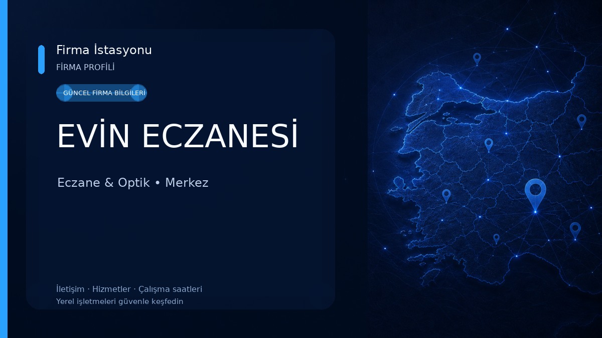 EVİN ECZANESİ Eczane & Optik