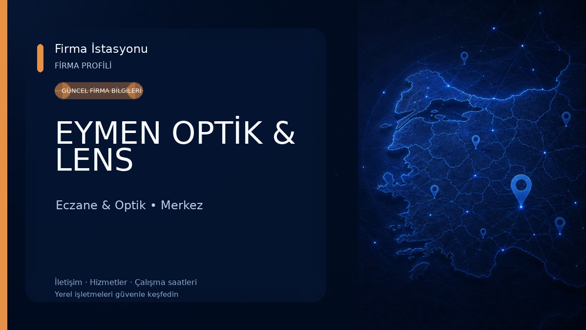 EYMEN OPTİK & LENS