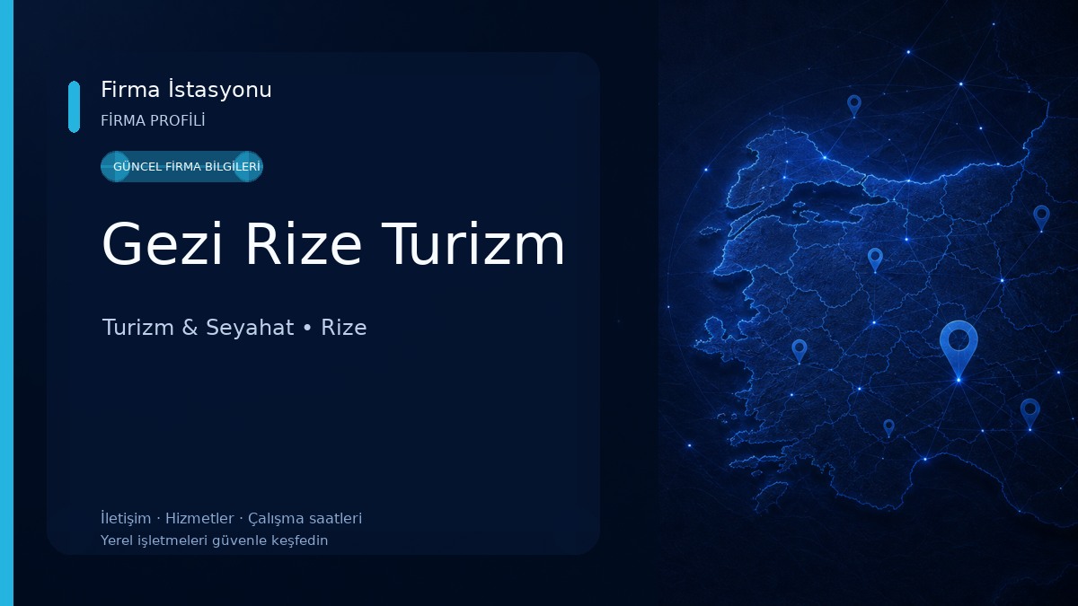 Gezi Rize Turizm Turizm & Seyahat