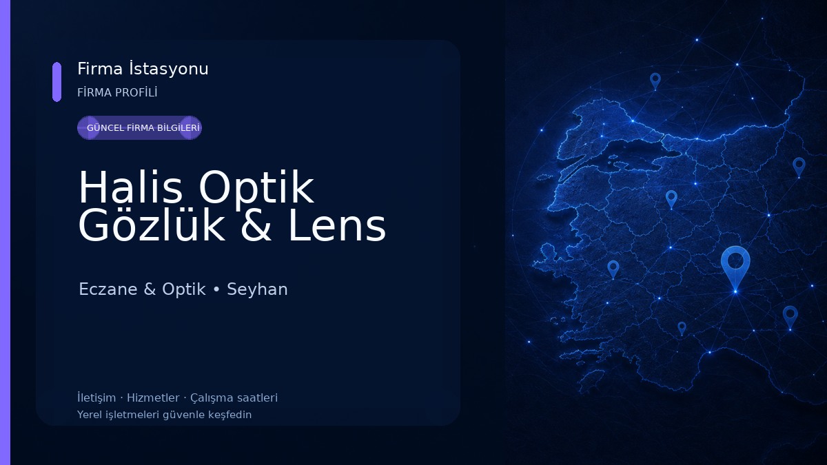 Halis Optik Gözlük & Lens