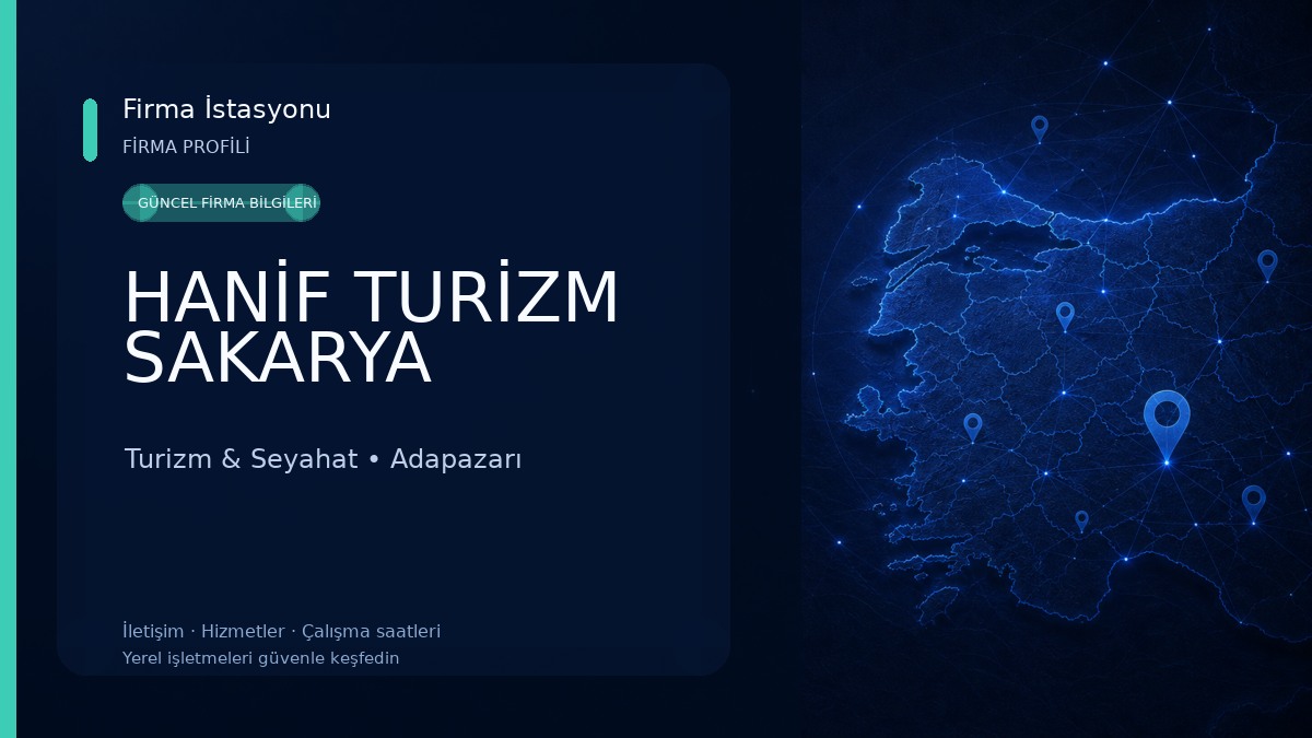 HANİF TURİZM SAKARYA