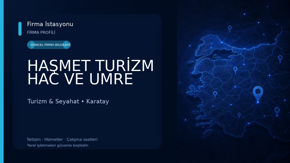 HAŞMET TURİZM HAC VE UMRE Turizm & Seyahat