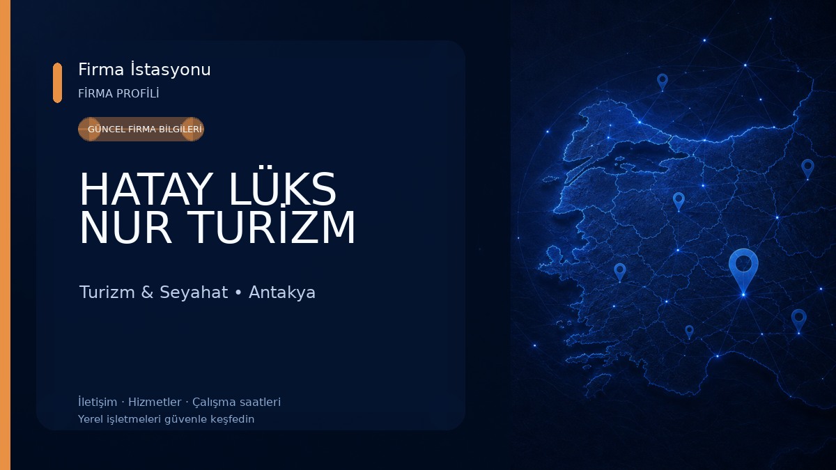 HATAY LÜKS NUR TURİZM