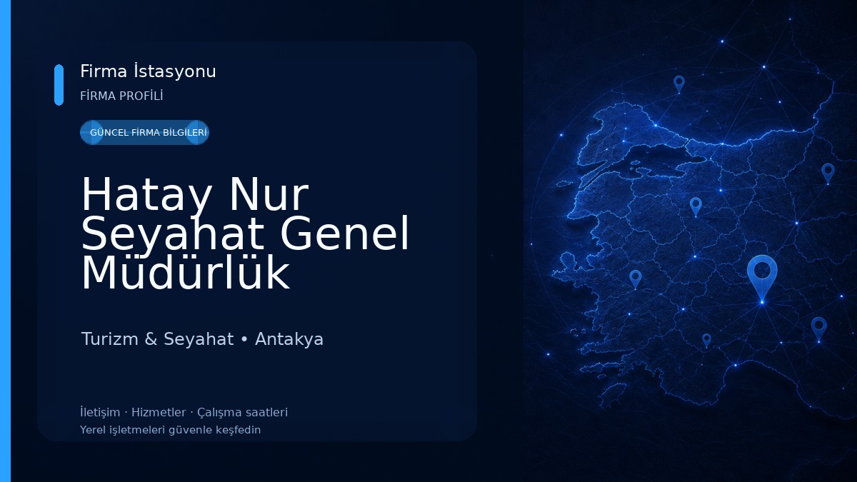 Hatay Nur Seyahat Genel Müdürlük