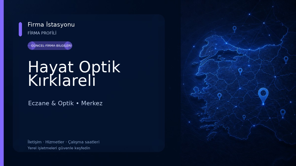 Hayat Optik Kırklareli