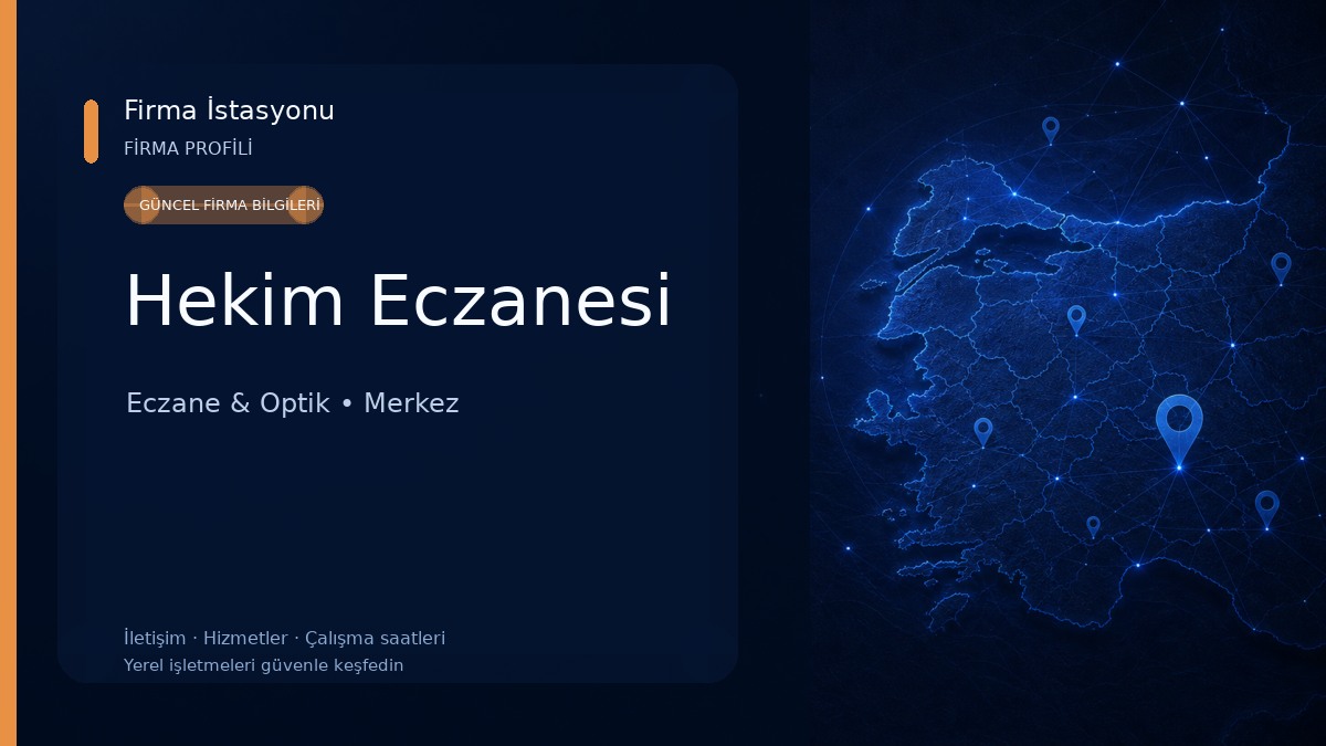 Hekim Eczanesi Eczane & Optik