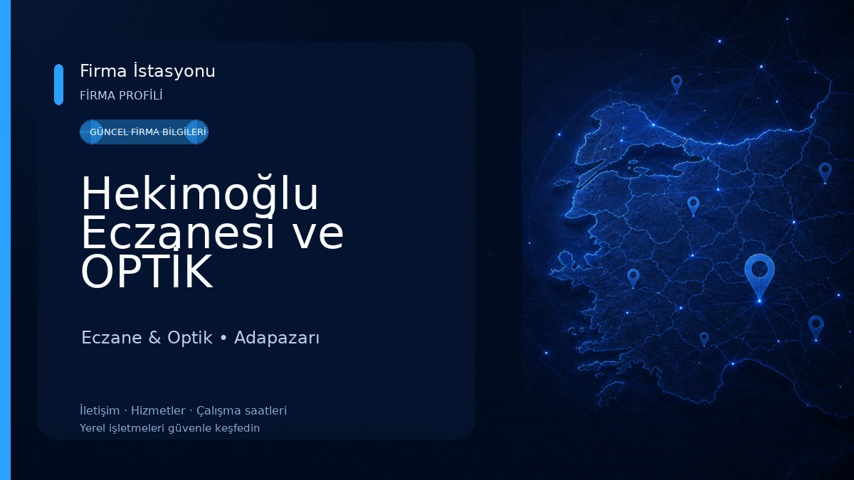 Hekimoğlu Eczanesi ve OPTİK