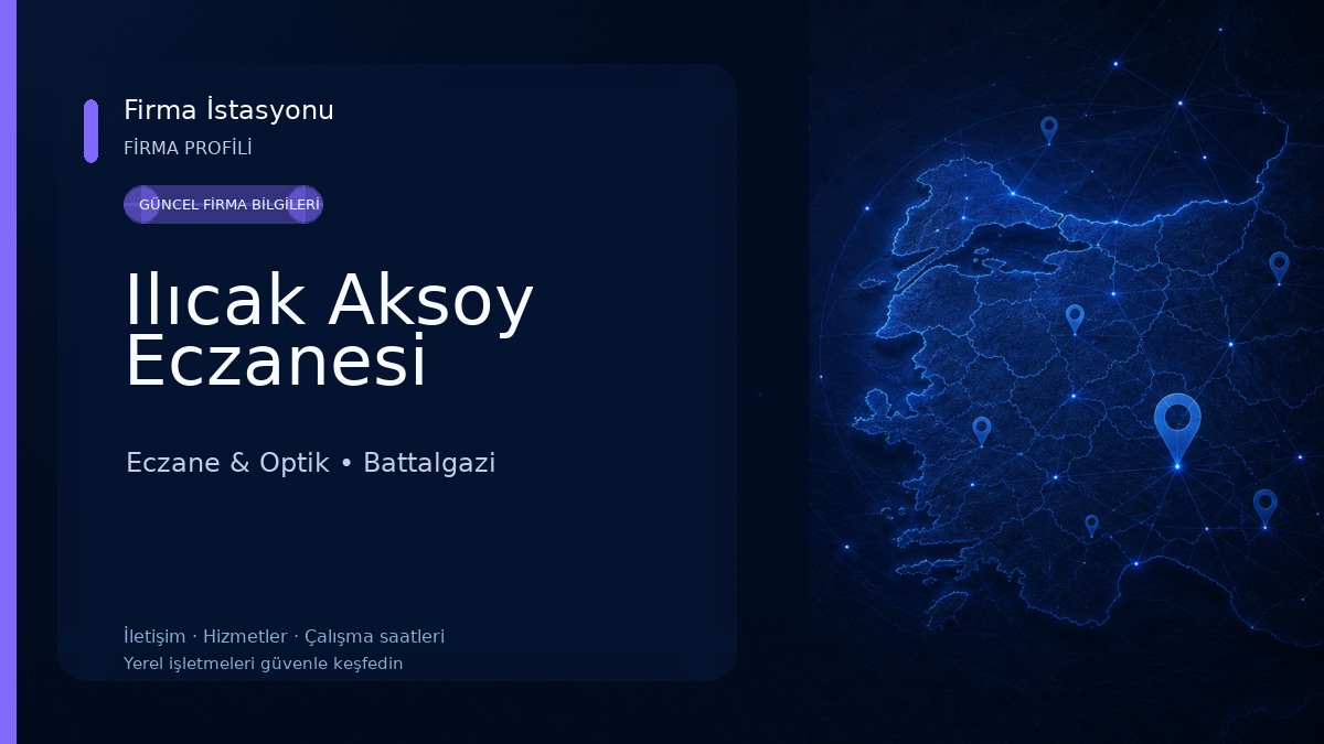 Ilıcak Aksoy Eczanesi