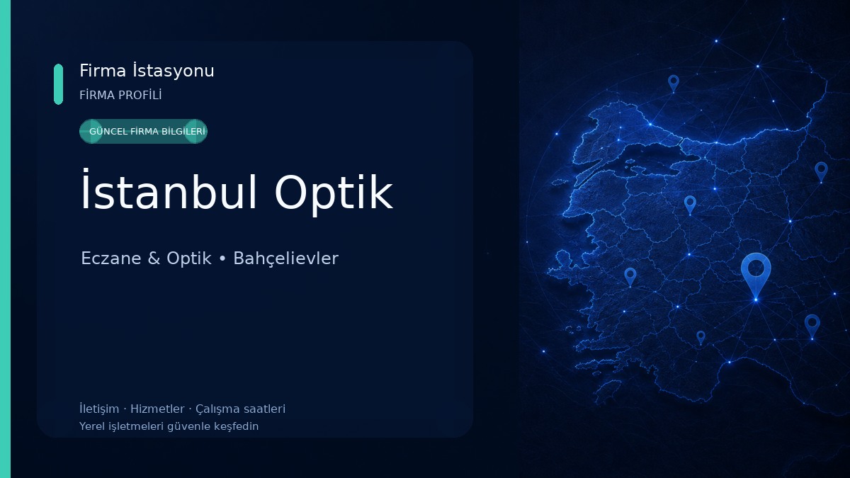 İstanbul Optik Eczane & Optik