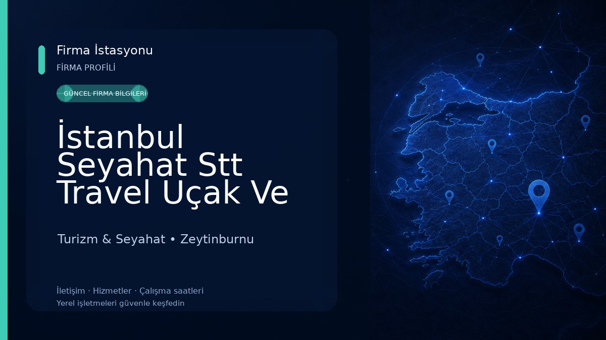 İstanbul Seyahat Stt Travel Uçak Ve Otobüs