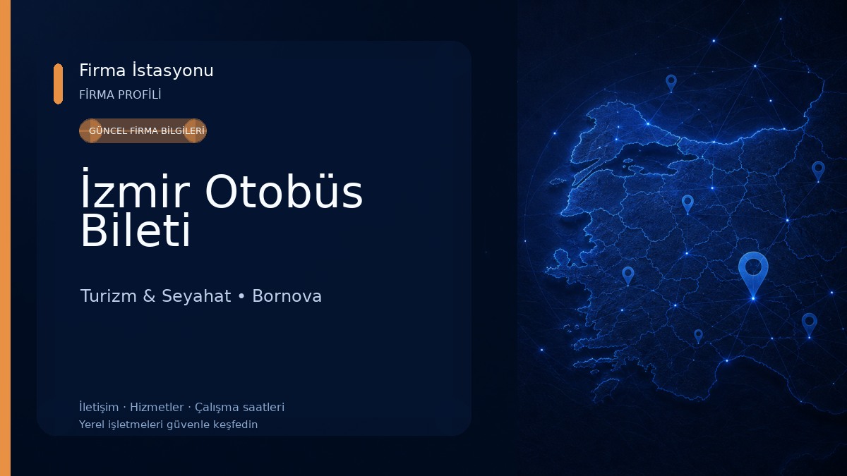 İzmir Otobüs Bileti