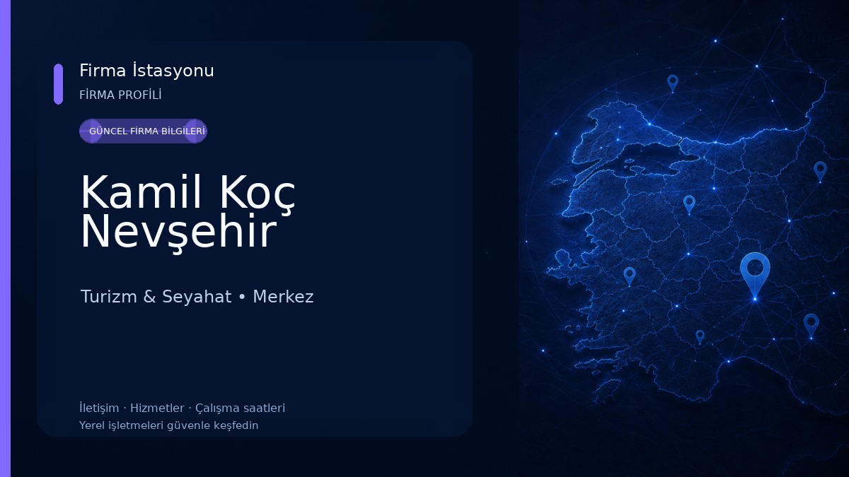 Kamil Koç Nevşehir Turizm & Seyahat