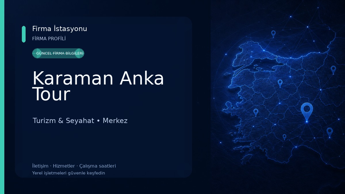 Karaman Anka Tour