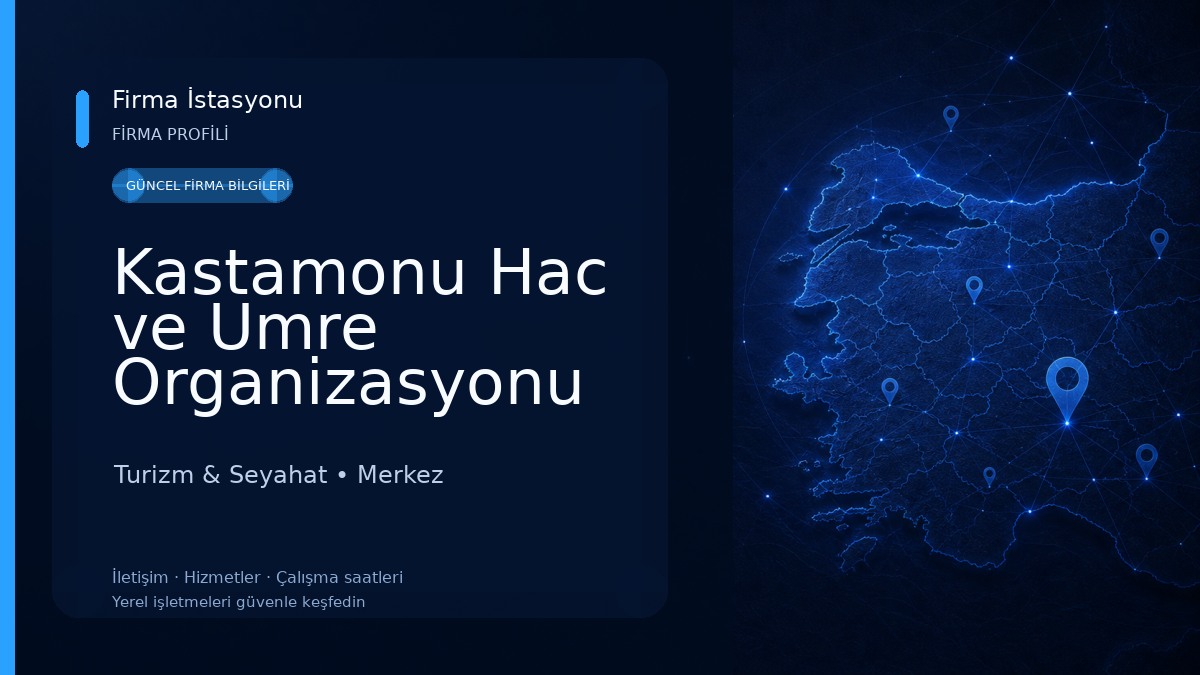 Kastamonu Hac ve Umre Organizasyonu Memiş Hoca Yüksel Hoca "Faran Turizm"