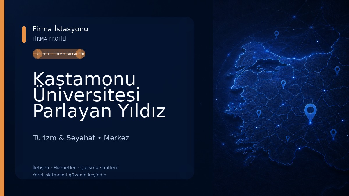 Kastamonu Üniversitesi Parlayan Yıldız Uygulama Konukevi
