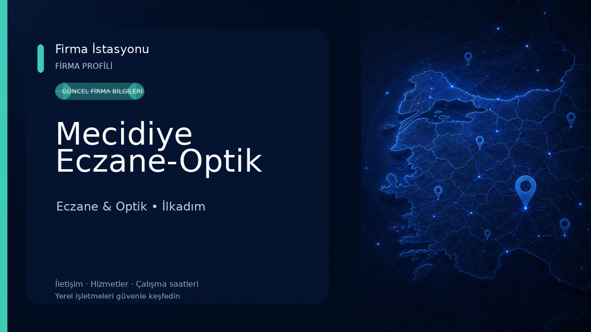 Mecidiye Eczane-Optik