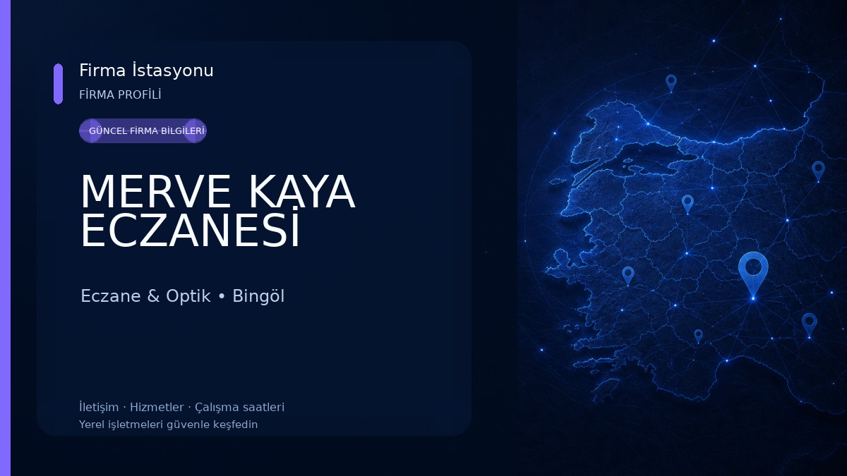 MERVE KAYA ECZANESİ