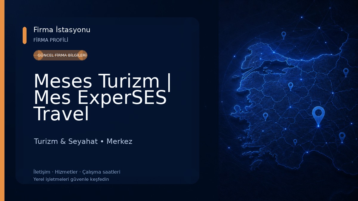 Meses Turizm | Mes ExperSES Travel