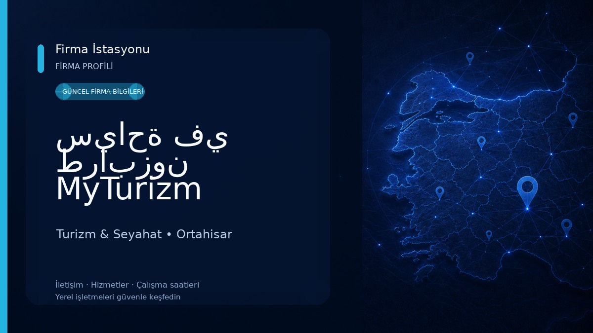 سياحة في طرابزون MyTurizm Turizm & Seyahat