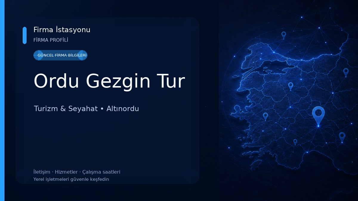 Ordu Gezgin Tur