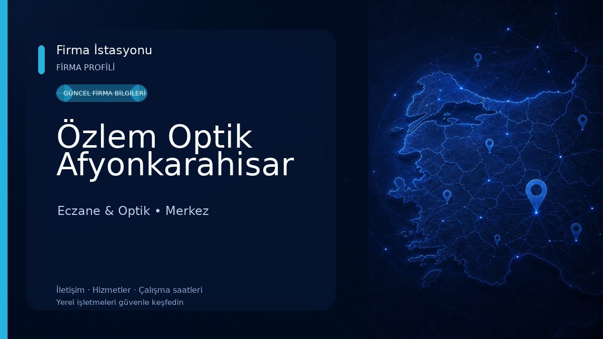 Özlem Optik Afyonkarahisar