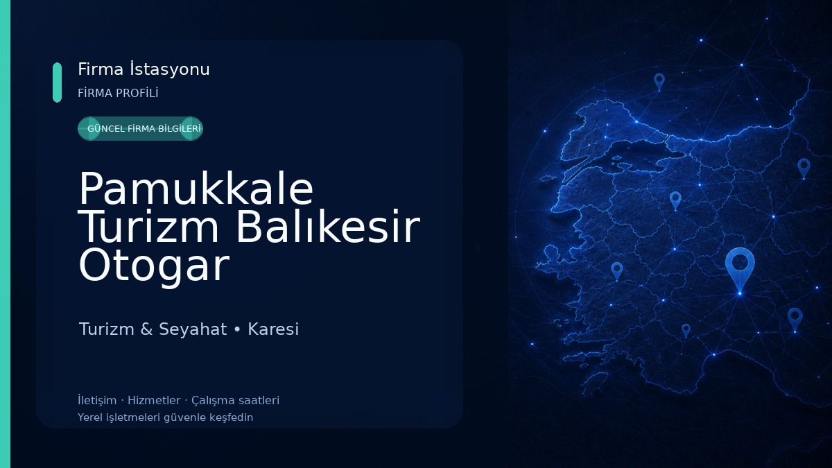 Pamukkale Turizm Balıkesir Otogar Turizm & Seyahat
