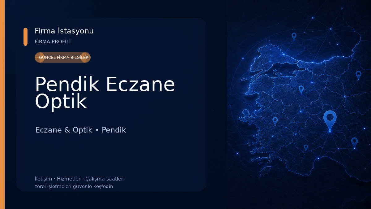 Pendik Eczane Optik Eczane & Optik