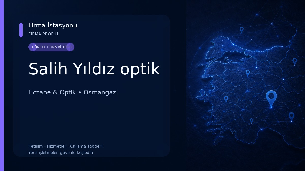 Salih Yıldız optik